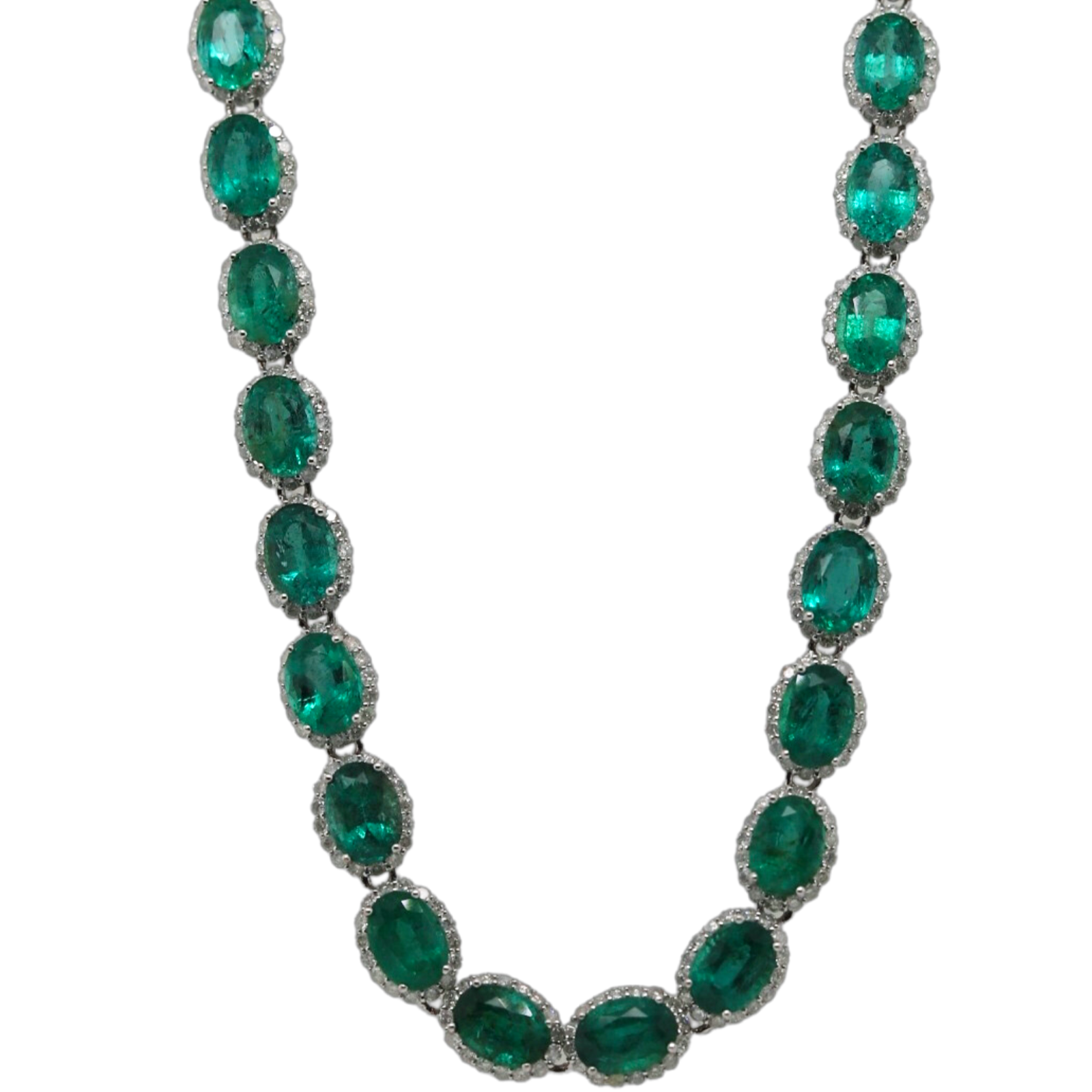 Green Emerald Necklace
